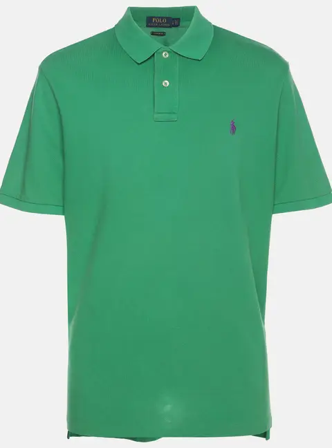 Polo Ralph Lauren Green Jersey Polo T-Shirt L