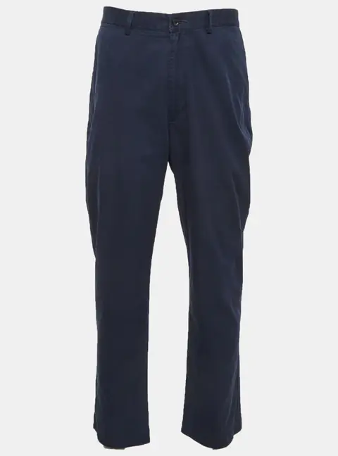 Polo Ralph Lauren Navy Blue Gabardine Regular Fit Pants XL