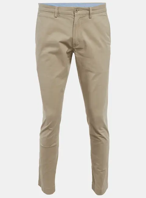 Polo Ralph Lauren Beige Cotton Twill Chino Trousers M