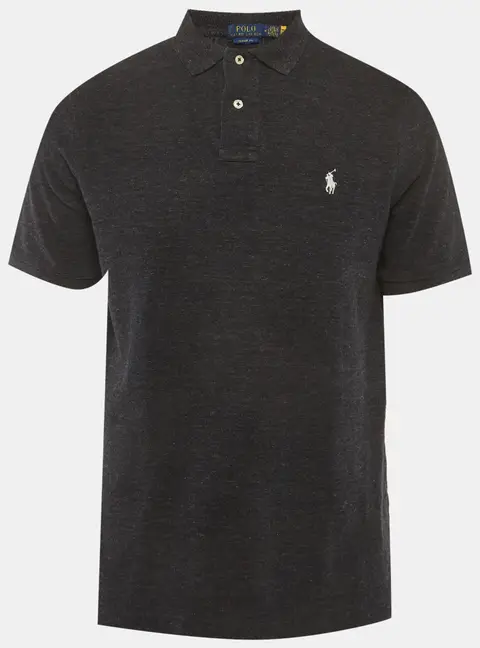 Polo Ralph Lauren Black Jersey Classic Fit Polo T-Shirt M