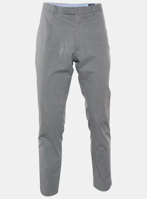 Polo Ralph Lauren Grey Cotton Slim Fit Pants XL