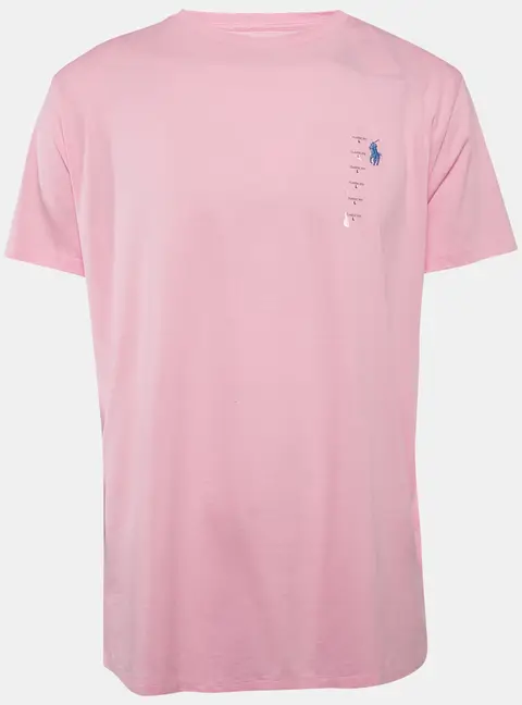 Polo Ralph Lauren Pink Jersey Crewneck T-Shirt L