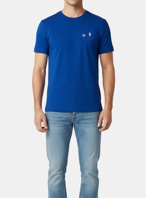Polo Ralph Lauren Blue Jersey Slim Fit T-Shirt M