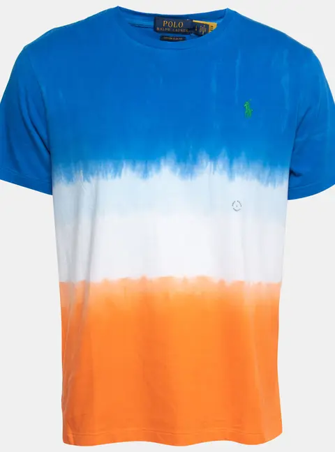 Polo Ralph Lauren Multicolor Tye-Dye Print Cotton T-Shirt L
