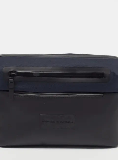 Porsche Design Urban Eco Black/Blue Nylon Washbag