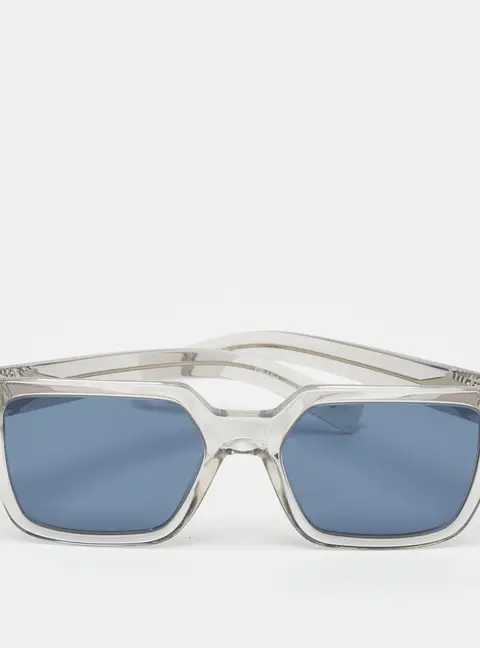 Prada Grey Gradient SPR 03Z Frame Square Sunglasses