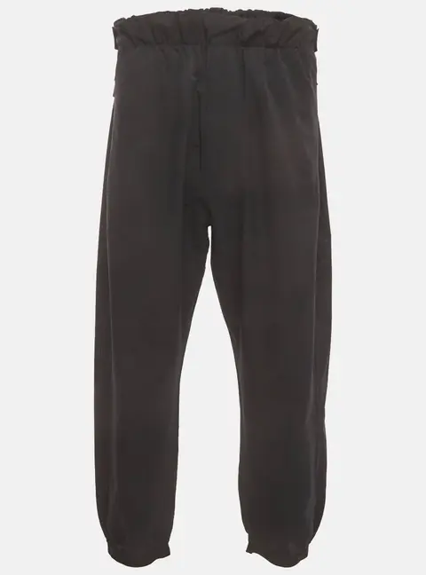 Prada Black Syntenic Elasticated Waist Jogger Pants XXXL