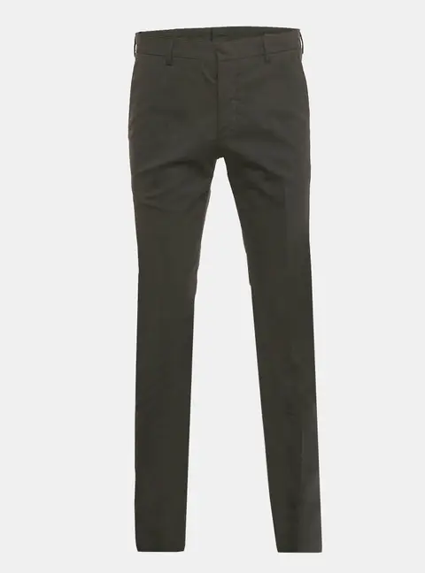 Prada Black Wool Tailored Trousers S
