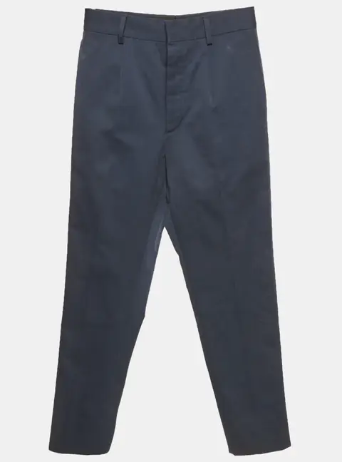 Prada Blue Gabardine Chino Pants XS