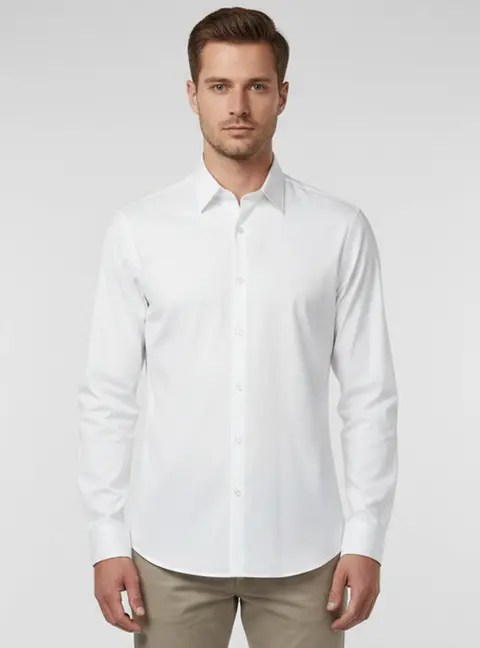 Prada White Cotton Button Up Shirt S