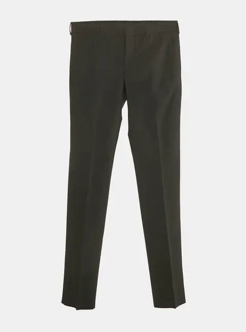Prada Black Wool Tailored Trousers S