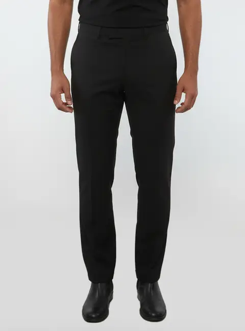 Prada Sport Black Cotton Straight Fit Linea Rossa Trousers M