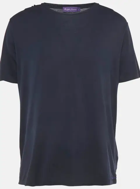 Ralph Lauren Purple Label Blue Jersey T-Shirt XL