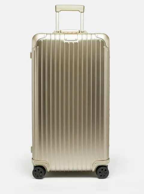 Rimowa Original Trunk Titanium Aluminium Suitcase
