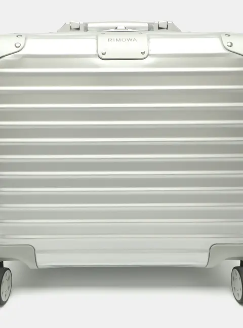 Rimowa Original Silver Aluminium Compact Suitcase