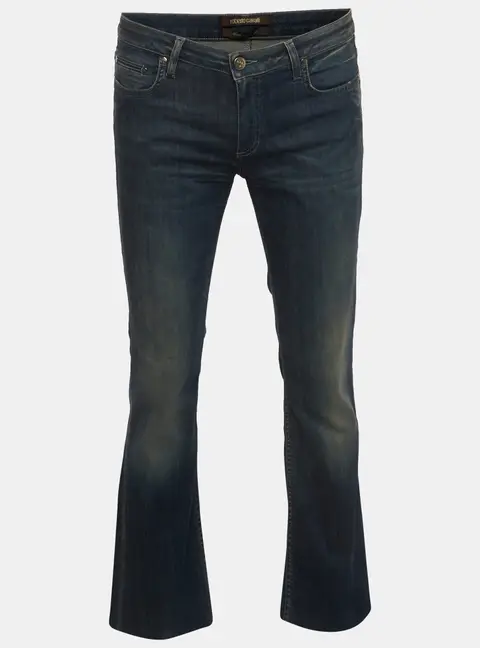 Roberto Cavalli Blue Denim Straight Fit Jeans M /Waist 32"
