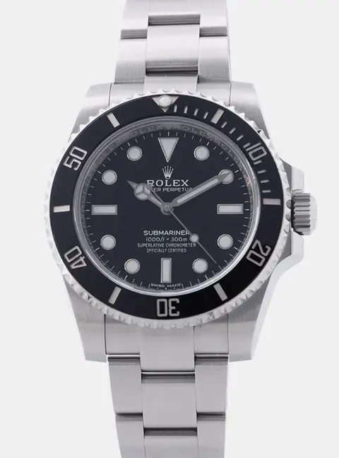 Rolex Submariner 114060 Black Stainless Steel Automatic Men's Watch 40mm