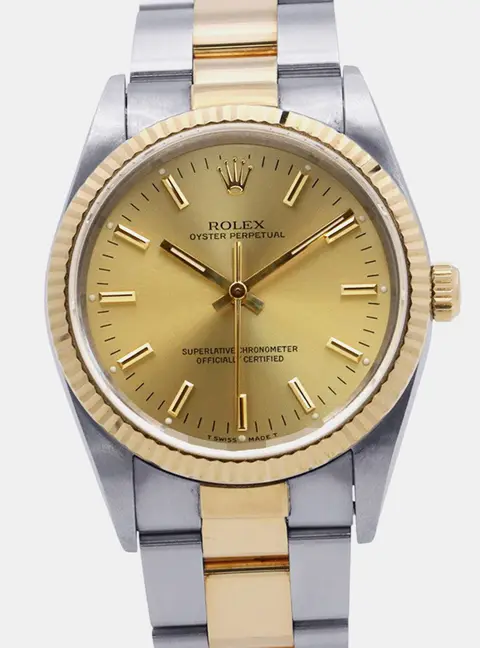 Rolex Datejust 14233 Gold 18K Yellow Gold, Stainless Steel Automatic Men's Watch 34mm