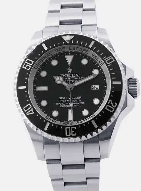 Rolex Sea-Dweller Deepsea 116660 Black Stainless Steel Automatic Men's Watch 44mm