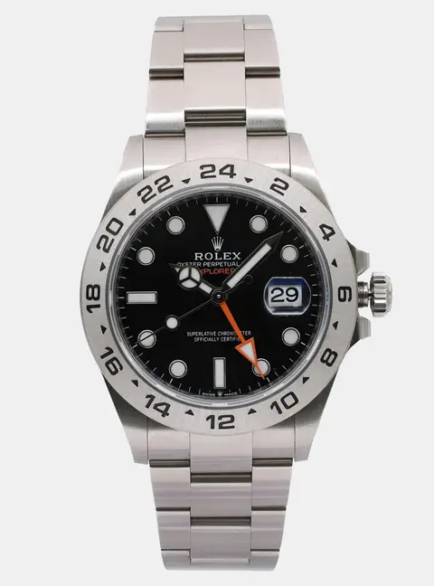 Rolex Explorer II 226570 Black Stainless Steel Automatic Men's Wristwatch 42mm