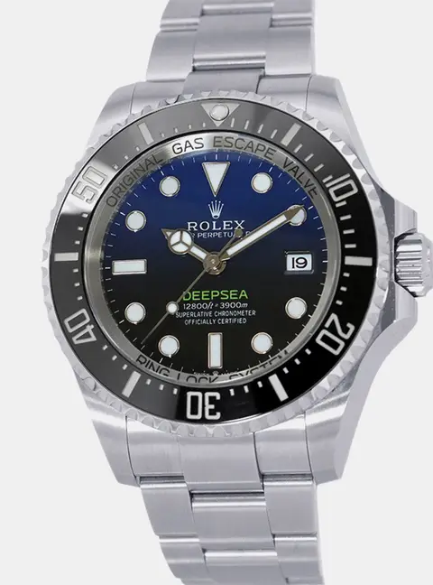 Rolex Sea-Dweller Deepsea 136660 Blue Stainless Steel Automatic Men's Wristwatch 44mm