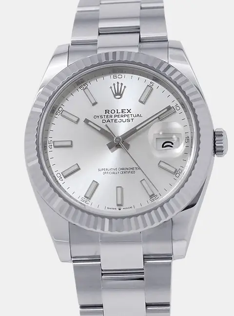 Rolex Datejust 126334 Silver Stainless Steel Automatic Men's Wristwatch 41mm