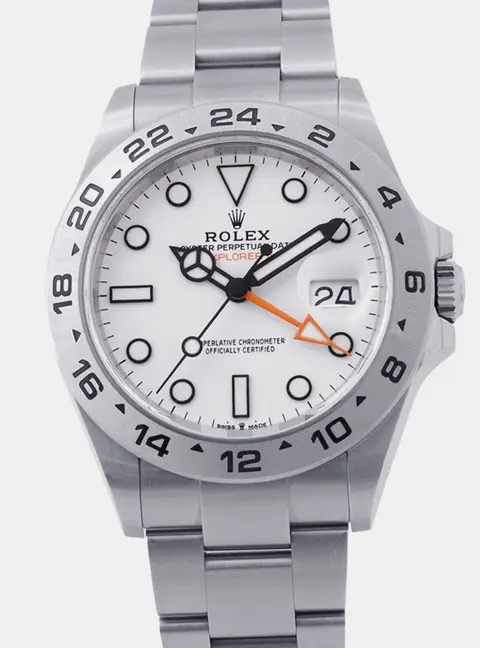 Rolex Explorer II 226570 White Stainless Steel Automatic Men's Wristwatch 42mm
