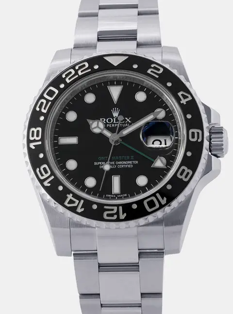 Rolex GMT-Master II 116710 Black Stainless Steel Automatic Men's Wristwatch 40mm