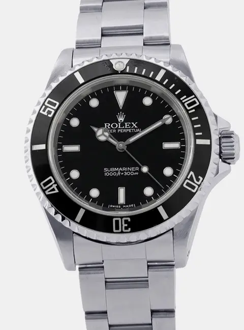 Rolex Submariner 14060M Black Stainless Steel Automatic Men's Wristwatch 40mm