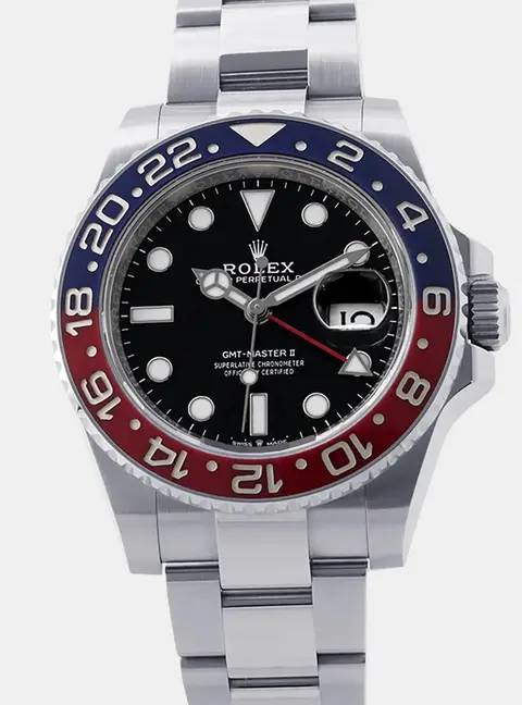 Rolex GMT-Master II 126710Blro Black Stainless Steel Ceramic Automatic Men's Wristwatch 40mm