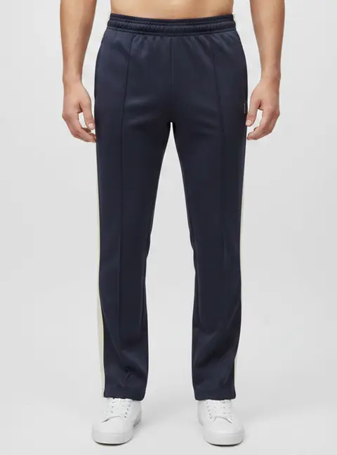 Sandro Teal Blue Side Trim Detail Jersey Jogger Pants M