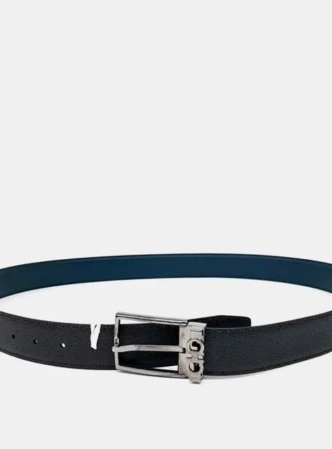Salvatore  Ferragamo Leather reversible belt