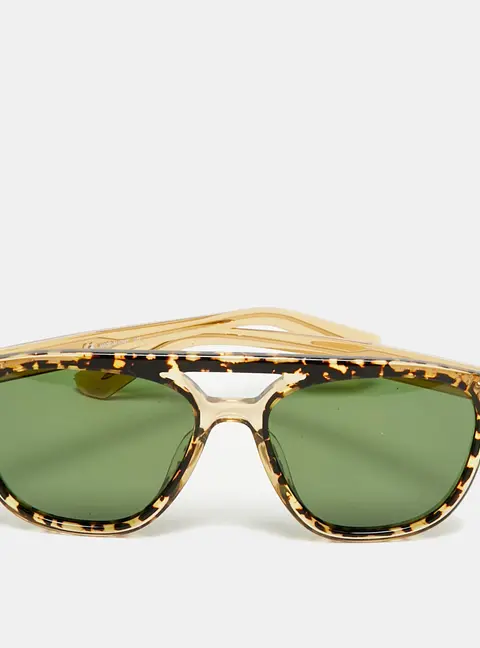 Salvatore Ferragamo Brown/Grey SF944S Square Sunglasses