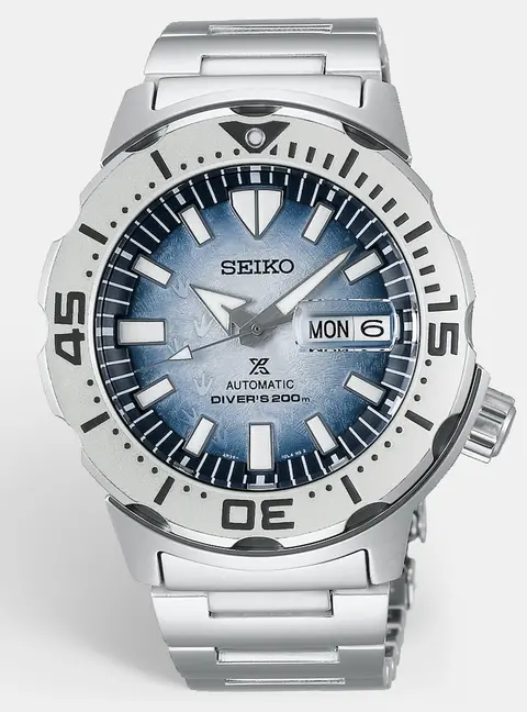 Seiko Prospex SRPG57K1 Blue Dial Stainless Steel Men's Wristwatch 42.4 mm