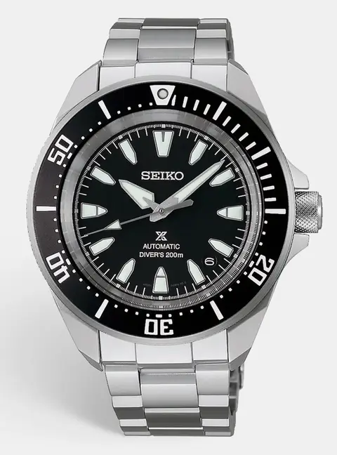Seiko Prospex SRPL13K1 Black Dial Stainless Steel Men's Wristwatch 41.7 mm