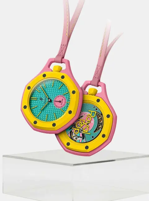 Swatch x Audemars Piguet Royal Pop Otg Roz Green Ceramic Bioceramic Mechanical Wristwatch 40mm