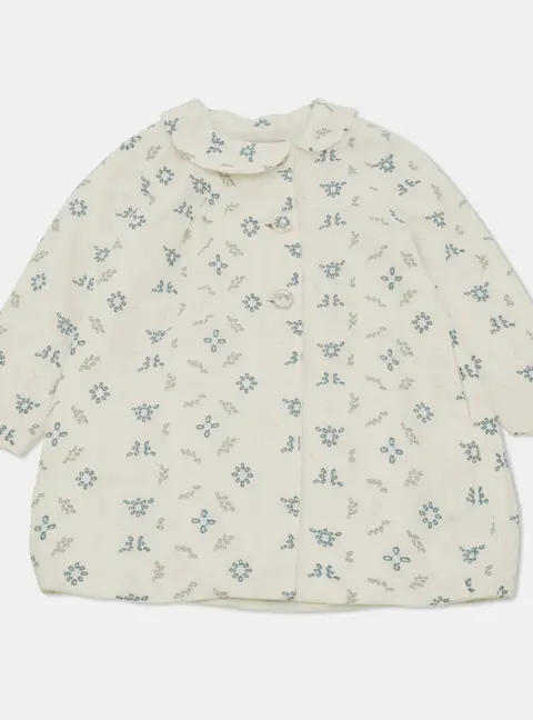 Baby Dior White Cotton A-Line Dress 2-3 Yrs