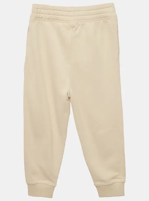 Burberry Children Cream Logo Embroidered Cotton Jackson Joggers 8Yrs
