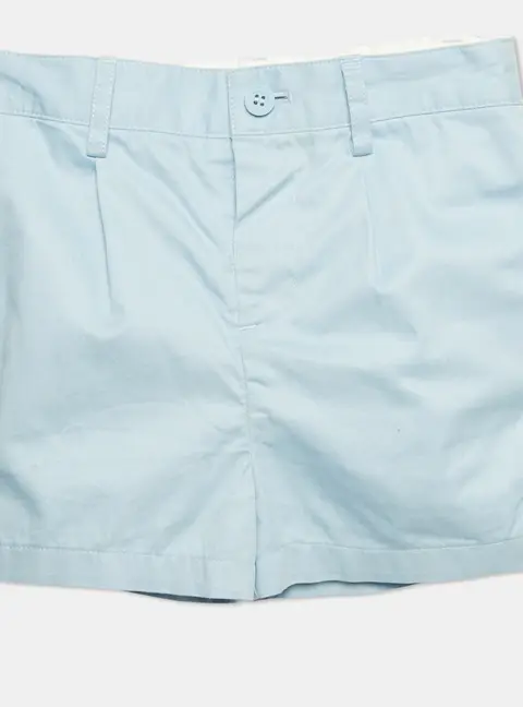 Burberry Kids Blue Cotton Shorts 18M
