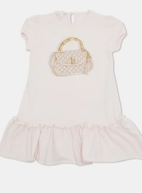 Gucci kids Pink Crossbody Bag Print Aigner Girls Dress 18-24 M