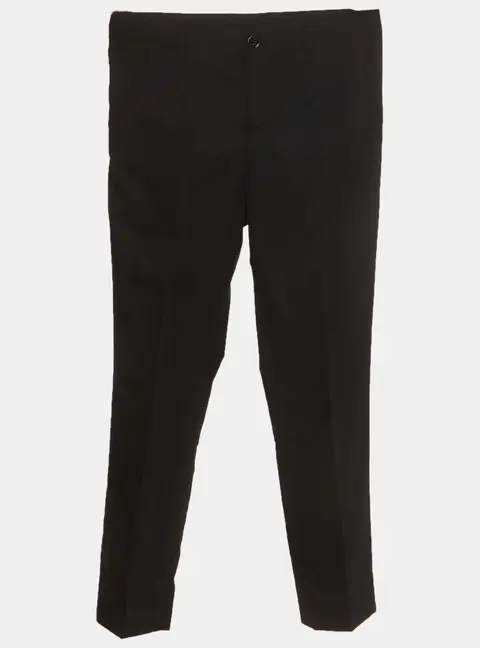 Dolce & Gabbana Black Wool Straight Leg Trousers 12+ Yrs