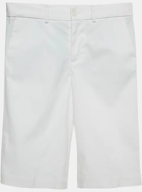Dolce & Gabbana White Cotton Bermuda Shorts 9-10 Yrs