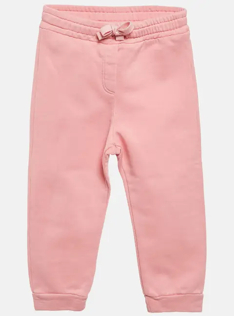 Dolce & Gabbana Kids Pink Cotton Knit Trackpants 18-24 M