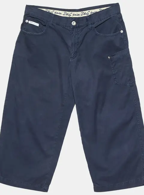 D&G Junior Navy Blue Cotton Capri Pants 14 Yrs
