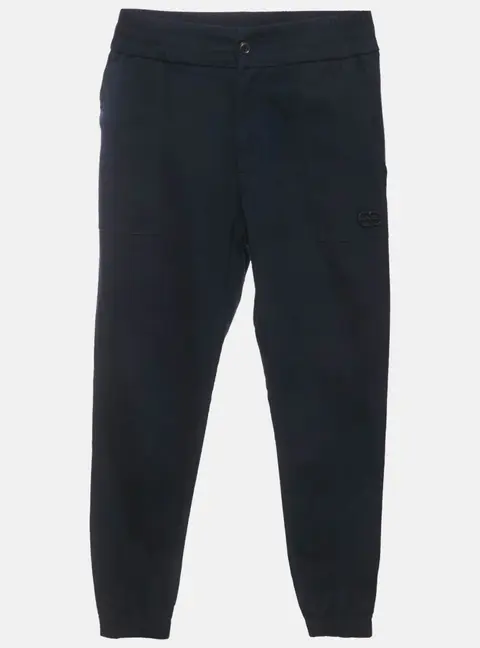 Emporio Armani Navy Blue Crepe Blend Trousers 12Yrs