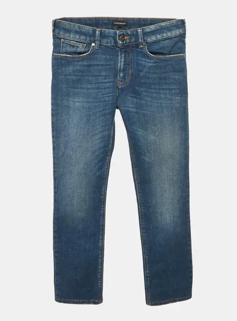 Emporio Armani Kids Blue Denim Skinny Jeans 12Yrs/Waist 27"