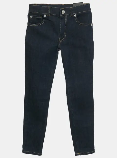 Kenzo Kids Indigo Denim Skinny Jeans 8Yrs/Waist 22"