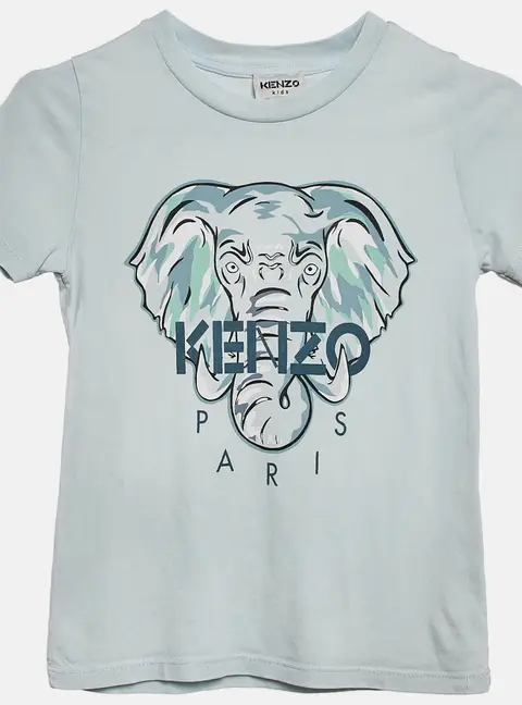 Kenzo Kids Tiger Logo Print Jersey T-Shirt 6 Yrs