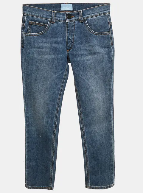 Lanvin Kids Blue Denim Jeans 10 Yrs Waist 26"