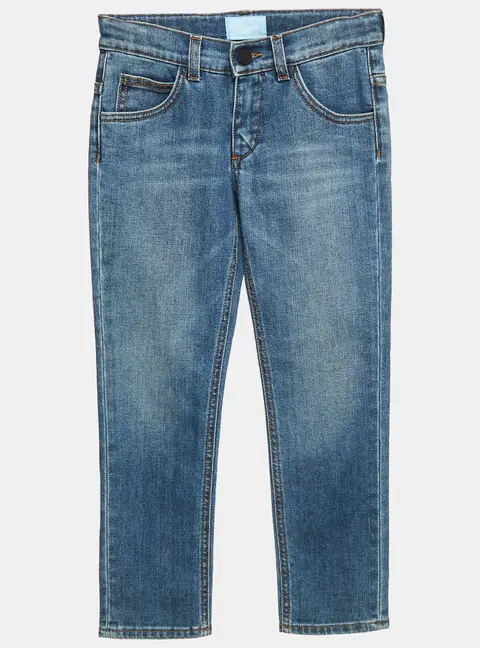 Lanvin Kids Blue Denim Skinny Jeans 8 Yrs Waist 22'
